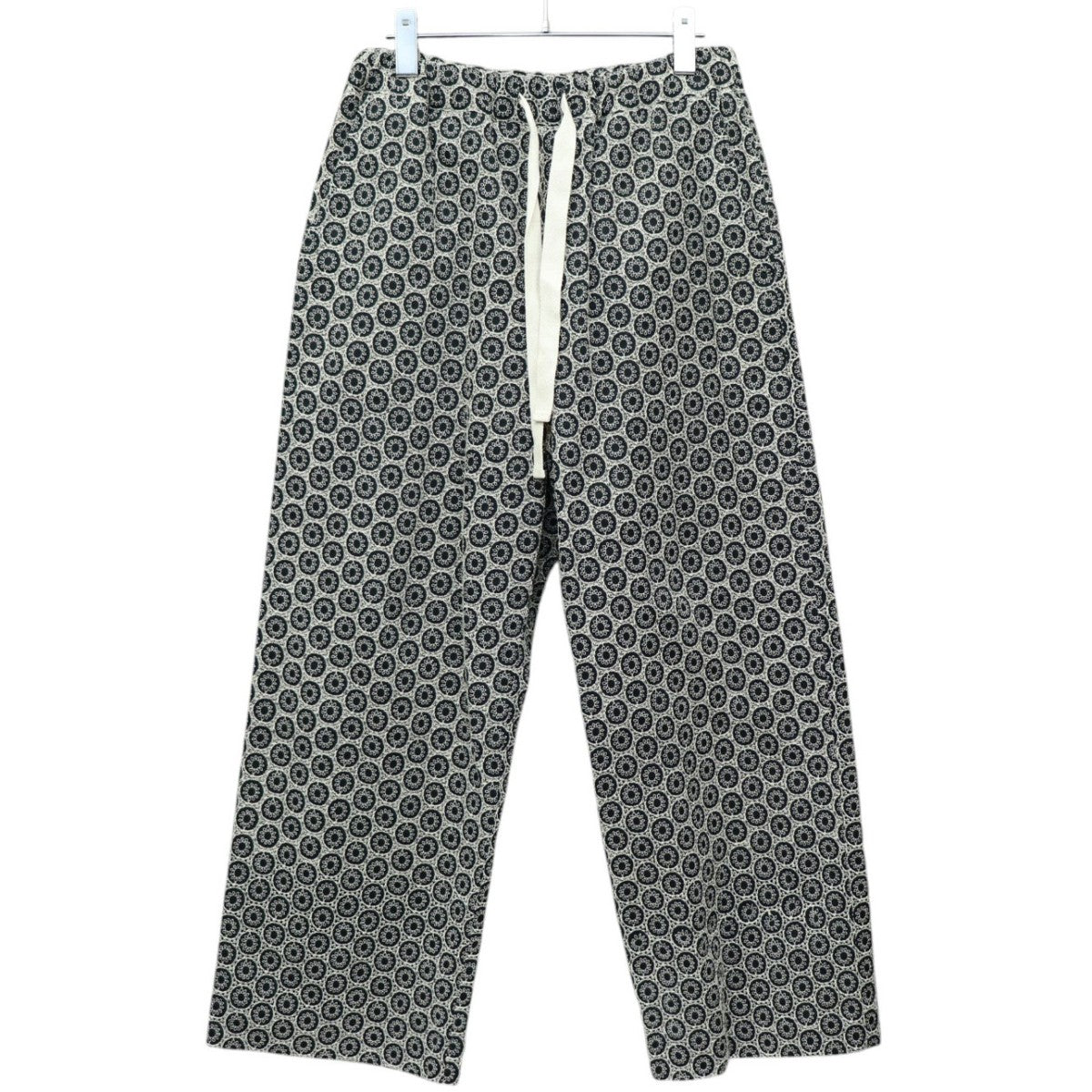 2024SS　ROUND EMB EASY WIDE PANTS HL　ラウンドエンボスイージーワイドパンツ　UM-PTFL30L-241