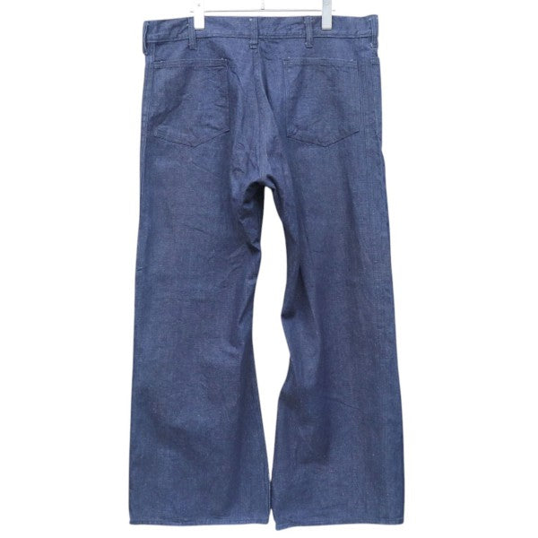 1970s　NAVDUNGAREE　42 TALON　デニムセーラーパンツ