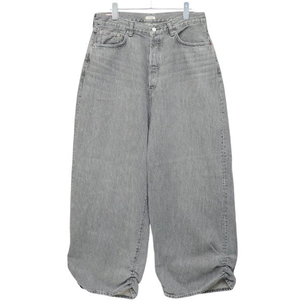 2026AW　FRESH MAN DENIM WIDE PANTS STRIPE　ストライプワイドデニムパンツ　REPT-ED001S