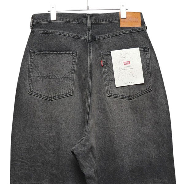 2025AW　FRESH MAN DENIM WIDE PANTS by EDWIN USED　ワイドデニムパンツ　REPT-ED001U