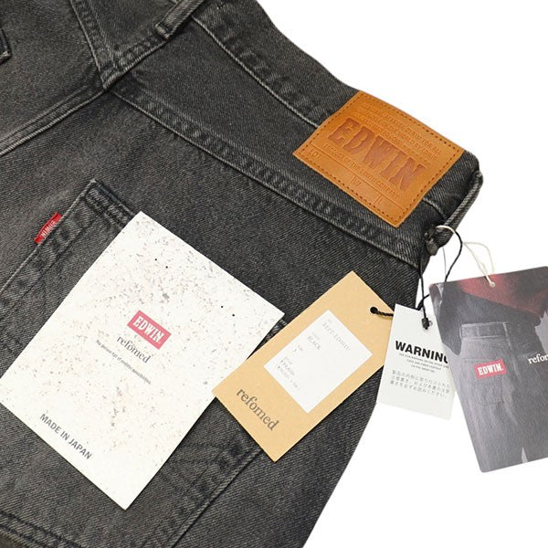 2025AW　FRESH MAN DENIM WIDE PANTS by EDWIN USED　ワイドデニムパンツ　REPT-ED001U