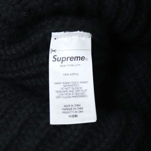 2024AW　Classic Logo Chunky Ribbed Beanie　クラシックロゴニットキャップ　ビーニー