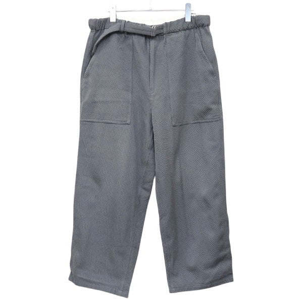 2020AW　WOOL KERSEY BELTED BAKER PANTS　ベイカーパンツ　GM203-40053
