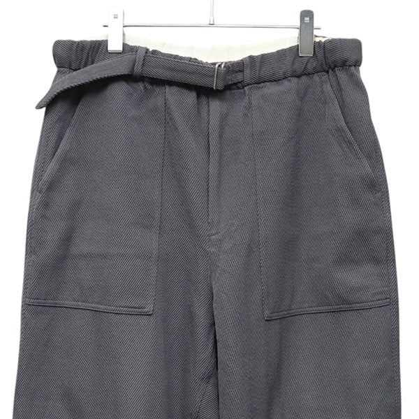 2020AW　WOOL KERSEY BELTED BAKER PANTS　ベイカーパンツ　GM203-40053