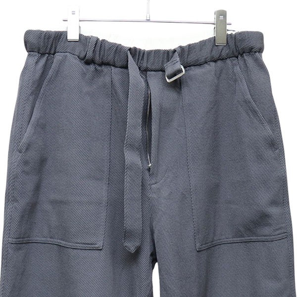 2020AW　WOOL KERSEY BELTED BAKER PANTS　ベイカーパンツ　GM203-40053