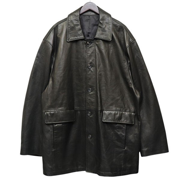 2023SS　LEATHER CAR JACKET　レザーカーコート　レザージャケット　ST．491