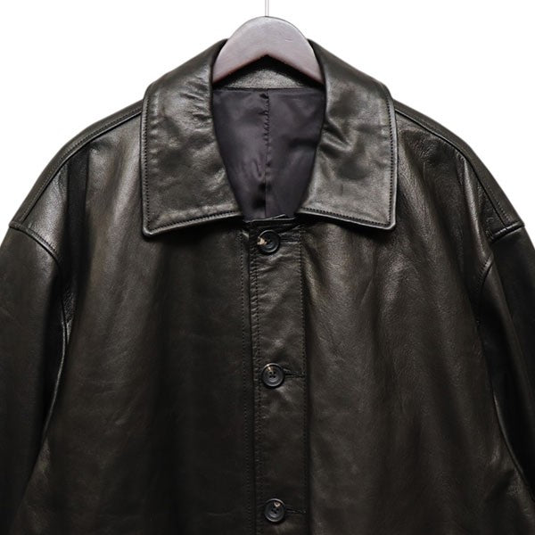 2023SS　LEATHER CAR JACKET　レザーカーコート　レザージャケット　ST．491