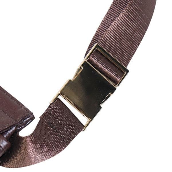 2026SS　Synthetic leather belt bag　シネティックレザーベルトバッグ　フェイクレザーショルダーバッグ　11-61-0771-965
