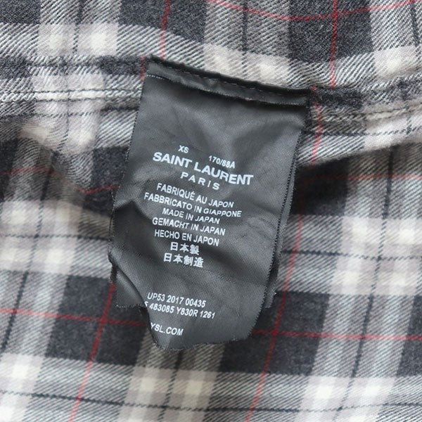Saint Laurent Paris(サンローランパリ) 2017年 ウエスタンチェック