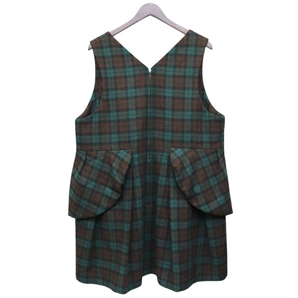 2023AW　GRAVITY DRESS　チェックフリルワンピース　JFAW23JUMPSK02