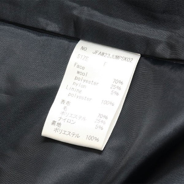 2023AW　GRAVITY DRESS　チェックフリルワンピース　JFAW23JUMPSK02