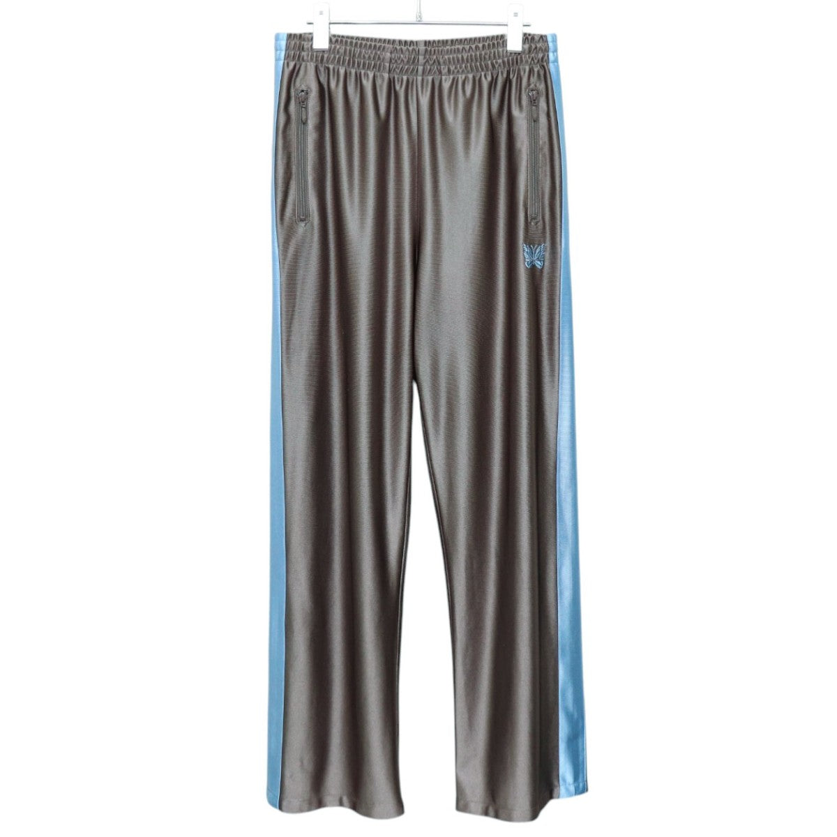 Needles SIDE LINE TRACK PANT - TRICOT SATEEN サテンサイドライントラックパンツ SX1496 古着・中古-1枚目のアイテム画像