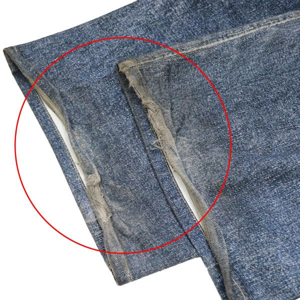 JUNYA WATANABE MAN×LEVI’S×BerBerjin 2025SS 綿ツイル インクジェットプリント Levi’s Wネーム BerBerjin 転写プリントデニムパンツ WO-P905 古着・中古-10枚目のアイテム画像