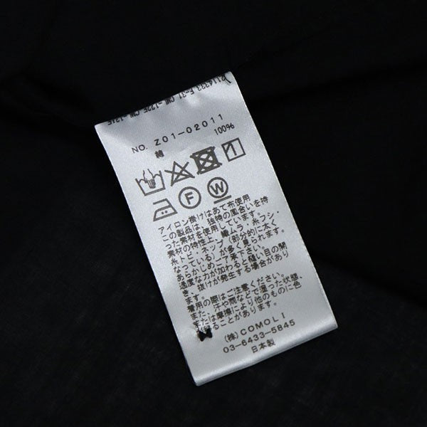 2024SS　KHADIコットン コモリシャツ　Z01-02011