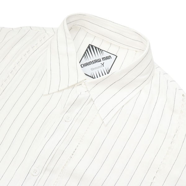 2025AW　Chainsaw Stripe Shirt　チェンソーストライプシャツ　GX-B11-012