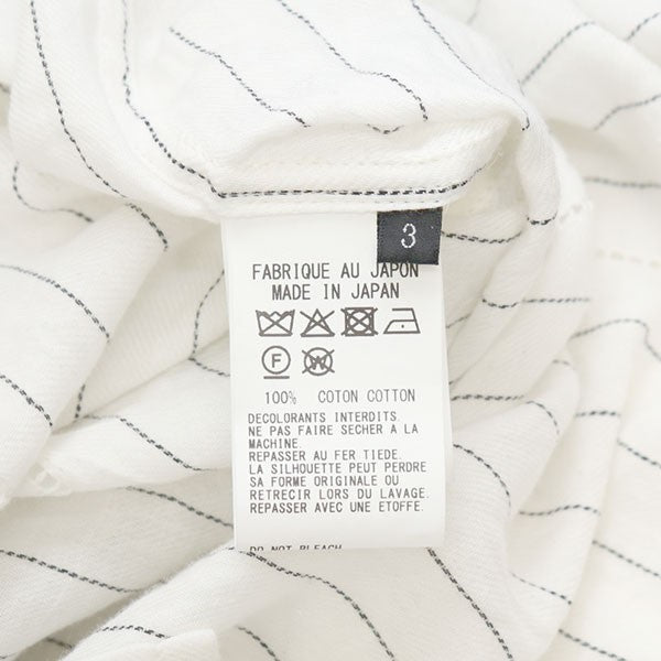 2025AW　Chainsaw Stripe Shirt　チェンソーストライプシャツ　GX-B11-012