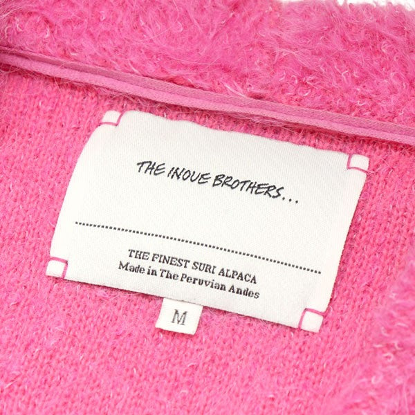 Suri Alpaca Cardigan　アルパカ混シャギーカーディガン　TIB25-AL1004ML