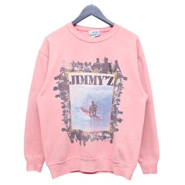 1980s-1990s　ヴィンテージ両面プリントクルーネックスウェット　VINTAGE