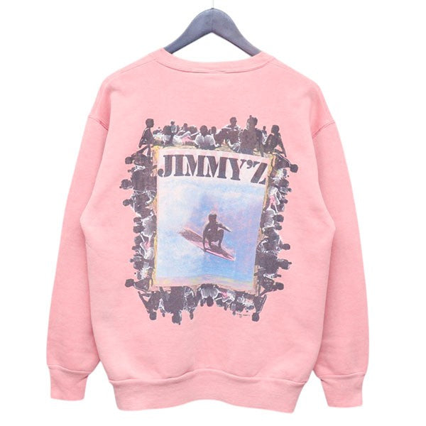 1980s-1990s　ヴィンテージ両面プリントクルーネックスウェット　VINTAGE
