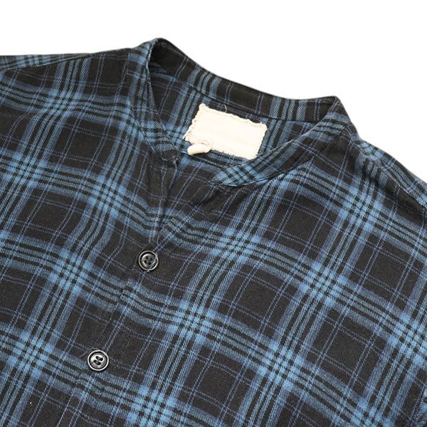 THE PLAID STUDIO SHIRT　ダメージ加工ネルシャツ　チェックシャツ