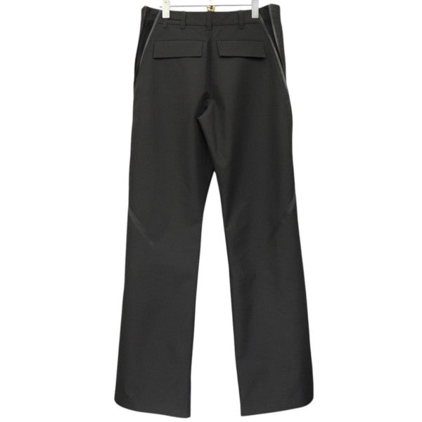 HELIOT EMIL 2024SS TURING ZIP BLACK PANTS ターニングジップパンツ 241295M191009 古着・中古-2枚目のアイテム画像