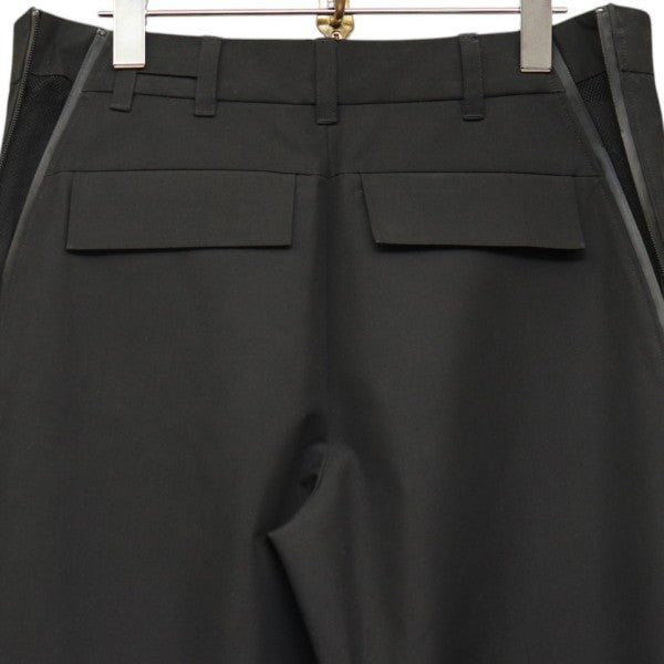 HELIOT EMIL 2024SS TURING ZIP BLACK PANTS ターニングジップパンツ 241295M191009 古着・中古-5枚目のアイテム画像