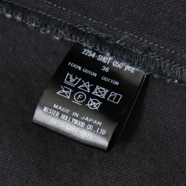 N．HOOLYWOOD 2025AW DENIM SHIRT デニムシャツジャケット 2254-SH01-050 古着・中古-6枚目のアイテム画像