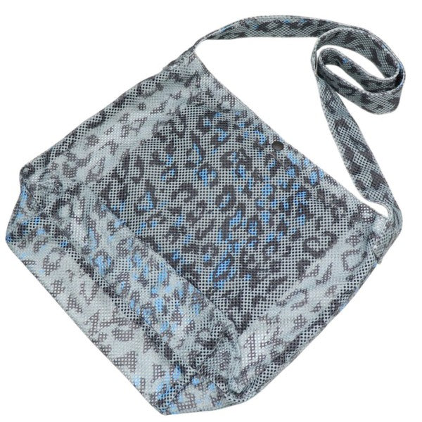 WACKO MARIA×Speakeasy 2026SS LEOPARD MESH SHOULDER BAG レオパードメッシュショルダーバッグ サコッシュ 26SS-WMA-BG11 古着・中古-2枚目のアイテム画像