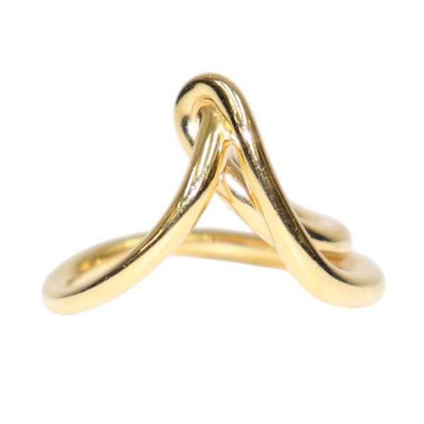 Lasso Ring in vermeil　ラッソリング　ヴェルメイユ　リング　指輪
