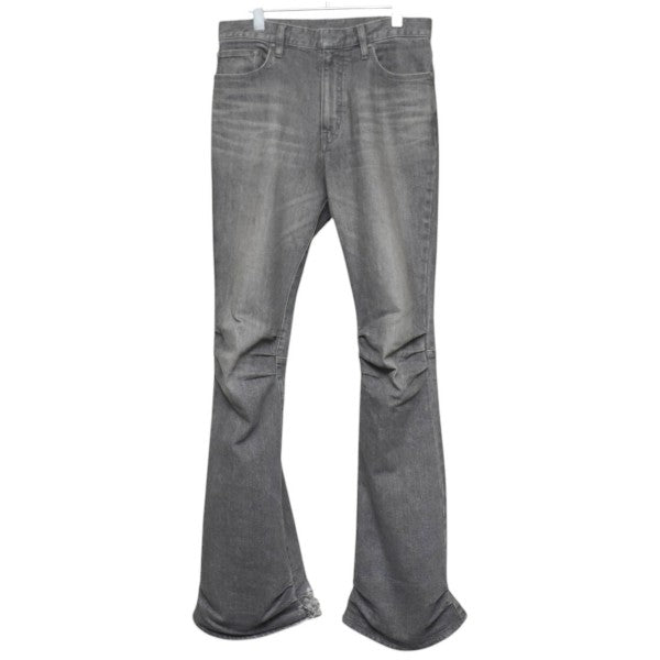 MOVE WASHED BLACK　フレアデニムパンツ　ブーツカットジーンズ　KAIKO-25-012