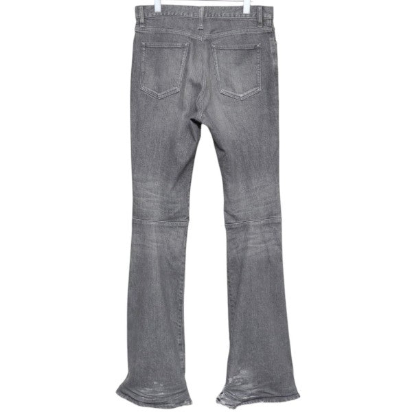 MOVE WASHED BLACK　フレアデニムパンツ　ブーツカットジーンズ　KAIKO-25-012