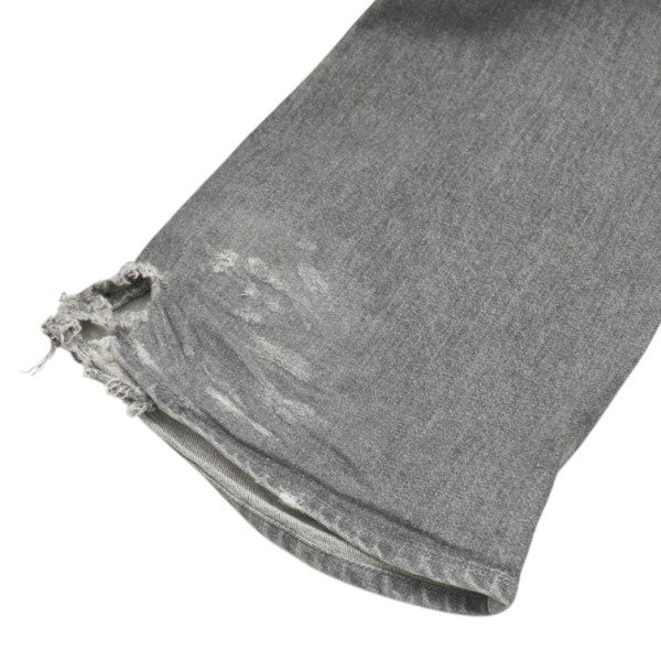 MOVE WASHED BLACK　フレアデニムパンツ　ブーツカットジーンズ　KAIKO-25-012