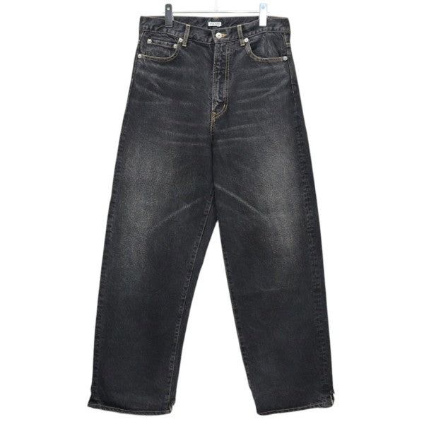 2024SS　Denim Baggy Pants　USED加工バギーデニムパンツ　ID-PT26