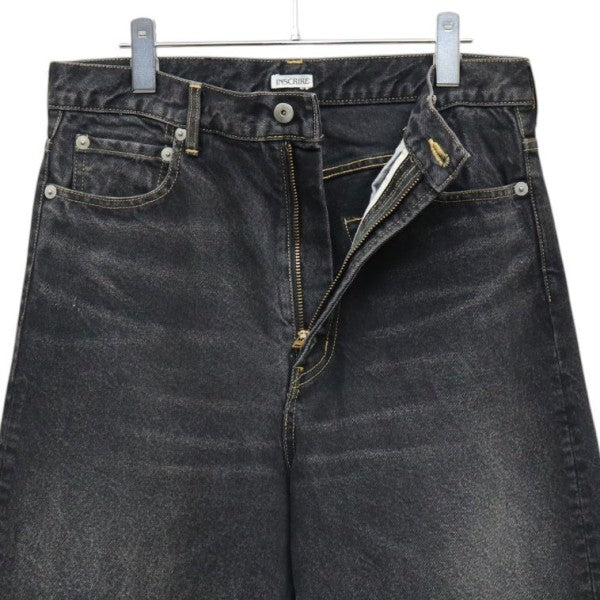 2024SS　Denim Baggy Pants　USED加工バギーデニムパンツ　ID-PT26