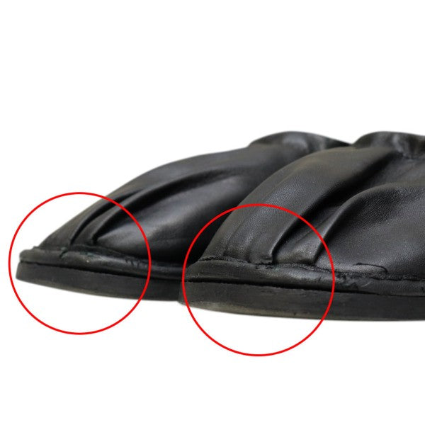 LUNE LEATHER SLIPPER　レザースリッパ　サンダル　ブーツ