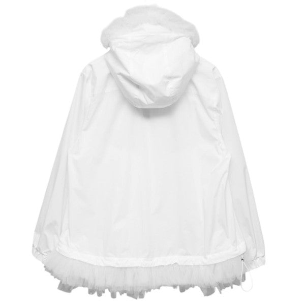noir kei ninomiya 2026AW エステルタイプライターナイロンチュールブラウス エステルパーカー 3R-B009 古着・中古-2枚目のアイテム画像