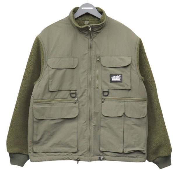2025AW　FLEECE FISHING JACKET　フリースフィッシングジャケット　ボアジャケット　252ZMEBN-JKM02