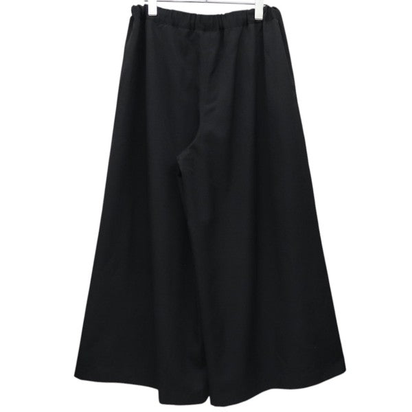 COMME des GARCONS 2024SS ウールギャバジンワイドパンツ GM-P013 古着・中古-2枚目のアイテム画像
