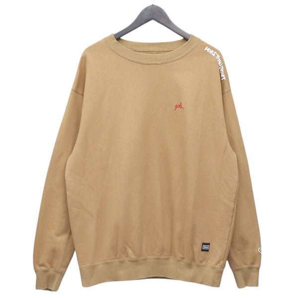GVLS 2025AW light weight pullover sweat MORE THAN BEAST クルーネックスウェット トレーナー GVL-25AWT-0718 古着・中古-1枚目のアイテム画像
