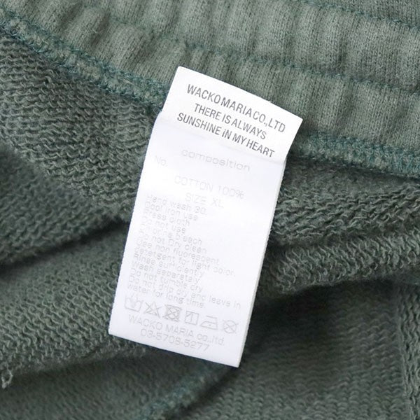 WACKO MARIA 2023AW HEAVY WEIGHT SWEAT PANTS TYPE-2 ロゴ刺繍スウェットパンツ 23FW-WMC-SP02 古着・中古-7枚目のアイテム画像