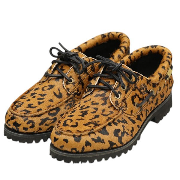WACKO MARIA×Timberland 2026SS LEOPARD 3EYE CLASSIC LUG ハラコレオパード柄ブーツ TIMBERLAND-WM-SH03 古着・中古-1枚目のアイテム画像