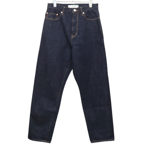 YAECA 13W No．7 Tapered Wide テーパードワイドデニムパンツ ジーンズ 7denim-05 古着・中古-1枚目のアイテム画像