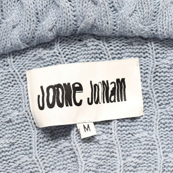 JOONE JOONAM 2025SS HOLY HOLE HOODIE コットンニットパーカー セーター 古着・中古-7枚目のアイテム画像
