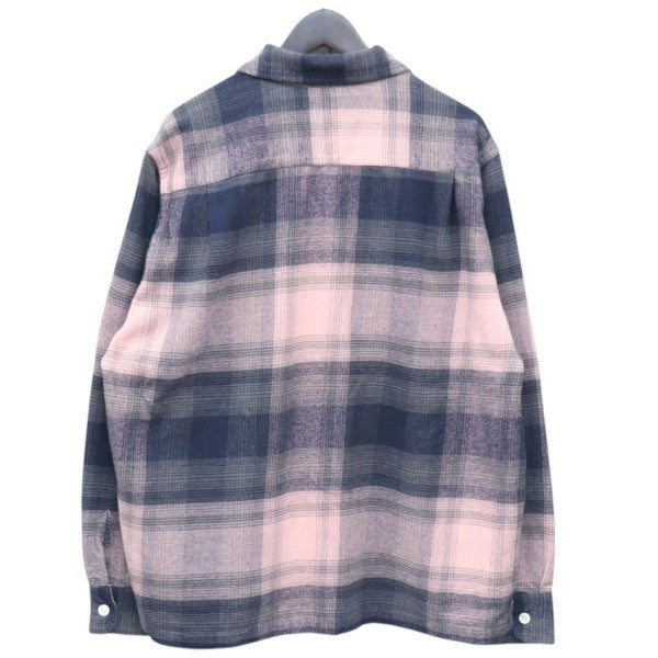 2026AW　Check Small Flower Embroidery Shirt　チェックスモールフラワーエンブロイダリーシャツ　N42-ID 02