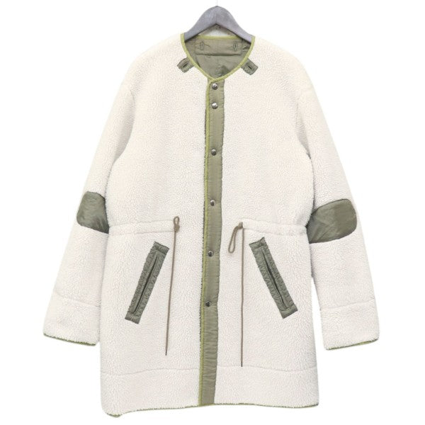 REVERSIBLE BOA COAT　リバーシブルボアコート　C0-#104