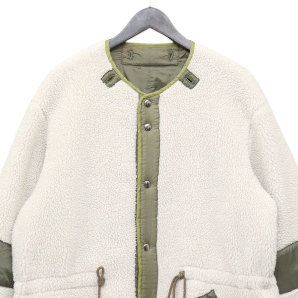REVERSIBLE BOA COAT　リバーシブルボアコート　C0-#104