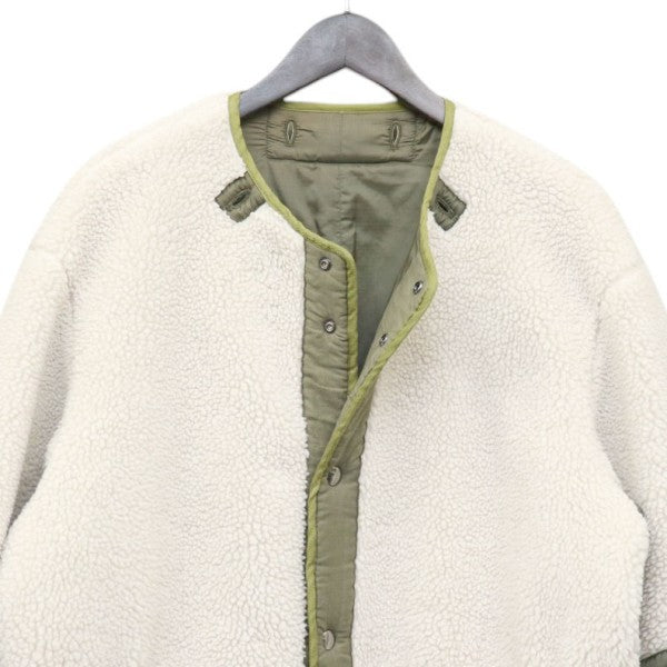 REVERSIBLE BOA COAT　リバーシブルボアコート　C0-#104