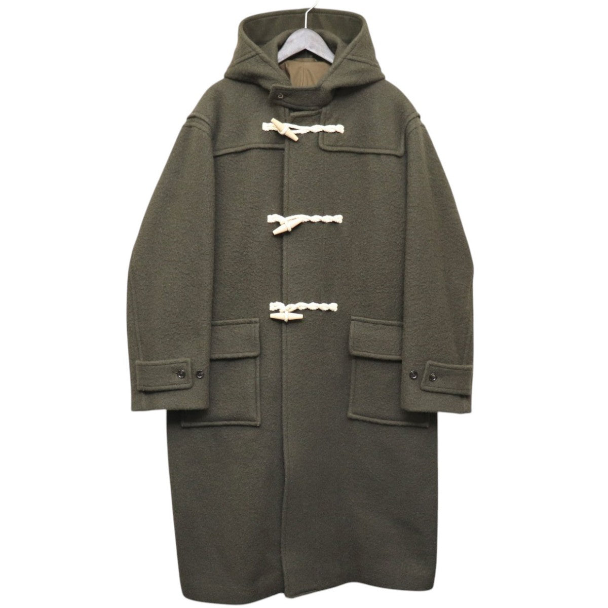 blurhms ROOTSTOCK 2021AW Wool Melton Duffle Coat ウールメルトンダッフルコート ROOTS21F1 古着・中古-1枚目のアイテム画像