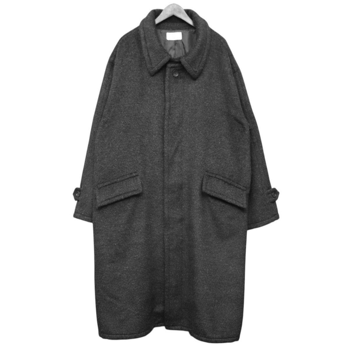 soerte WOOL BLEND SHAGGY OVER COAT ウールブレンドシャギーオーバーコート ロングコート SOPAS1024001 古着・中古-1枚目のアイテム画像