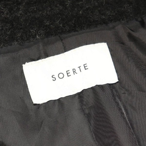soerte WOOL BLEND SHAGGY OVER COAT ウールブレンドシャギーオーバーコート ロングコート SOPAS1024001 古着・中古-5枚目のアイテム画像
